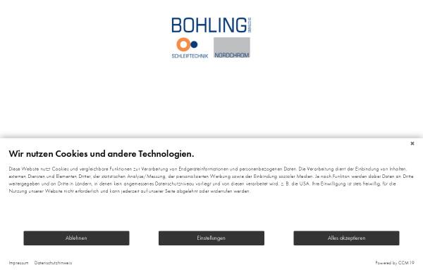 Vorschau von www.bohling.de, Nordchrom Bohling