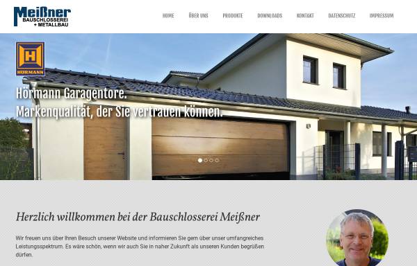 Vorschau von www.bauschlosserei-meissner.de, Meißner Bauschlosserei und Metallbau