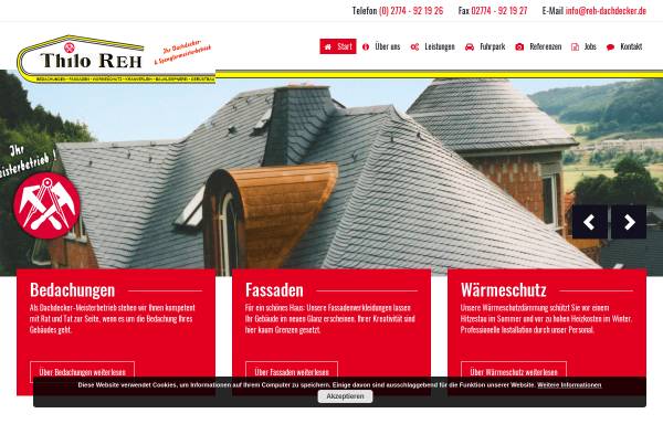 Vorschau von www.reh-geil.de, Firma Reh und Geil