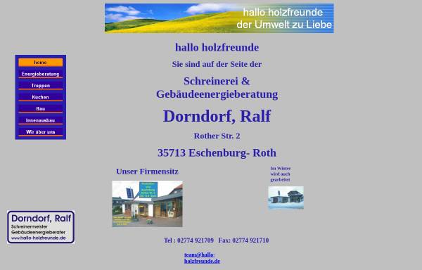 Schreinerei und Holzhandel Dorndorf