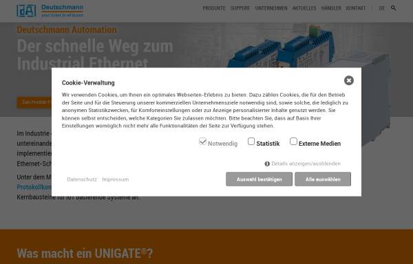 Vorschau von www.deutschmann.de, Deutschmann Automation