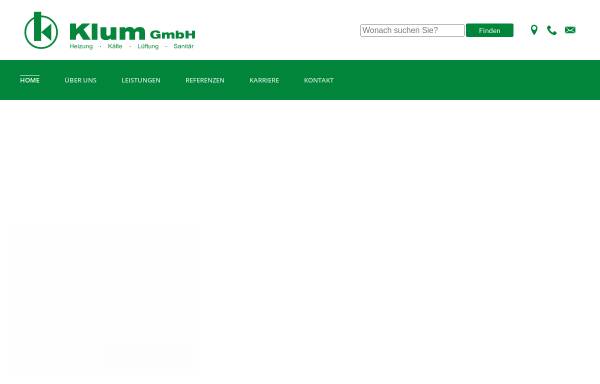 Vorschau von www.klum.de, Klum GmbH