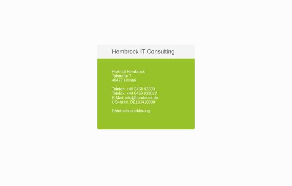 Hembrock IT-Consulting