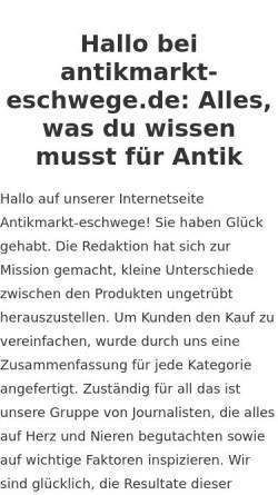 Antikmarkt Eschwege