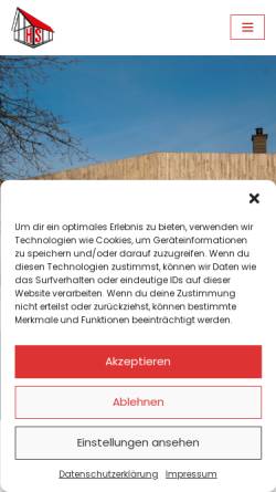 Vorschau der mobilen Webseite www.holzbausauer.de, Holzbau Sauer GmbH & Co. KG
