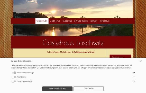 Vorschau von www.haus-loschwitz.de, Gästehaus am Schloss