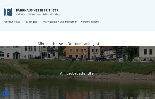 Vorschau von www.faehrhaus-hesse.de, Pension Hesse