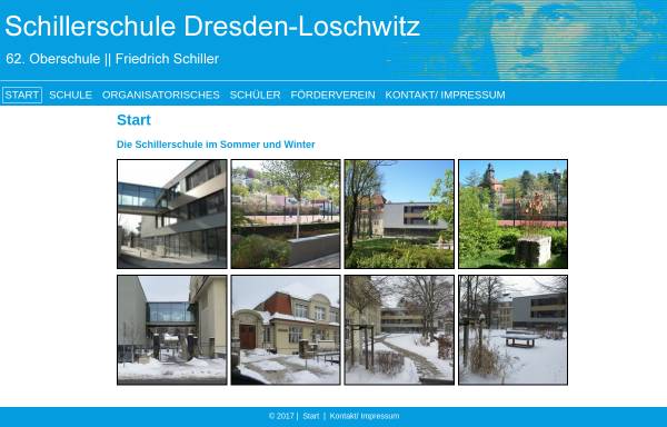 Vorschau von www.schiller-schule-dresden.de, 62. Mittelschule Friedrich Schiller (Loschwitz)