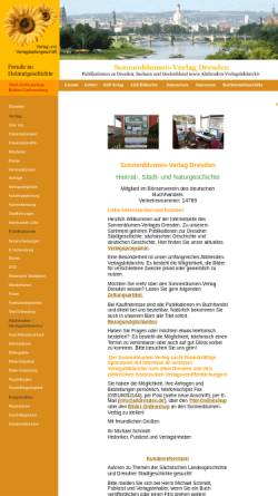 Vorschau der mobilen Webseite www.altdresden.de, Sonnenblumen-Verlag Dresden
