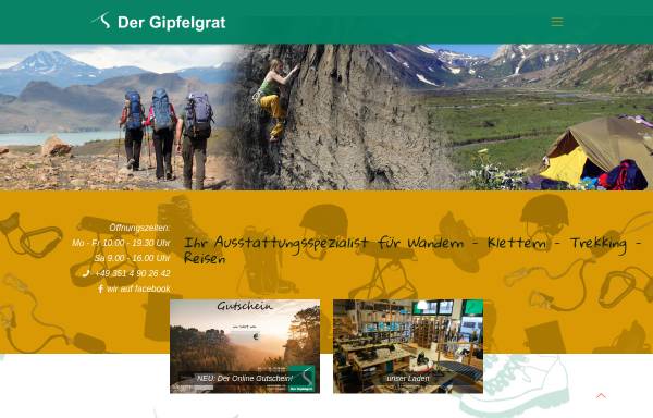 Vorschau von www.gipfelgrat.de, Gipfelgrat