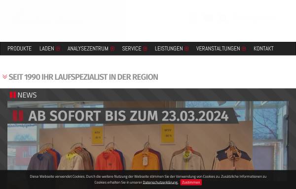 Vorschau von www.laufsportladen.de, Laufsportladen