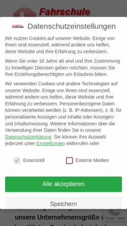 Vorschau der mobilen Webseite fahrschule-klimmer.de, Fahrschule Klimmer
