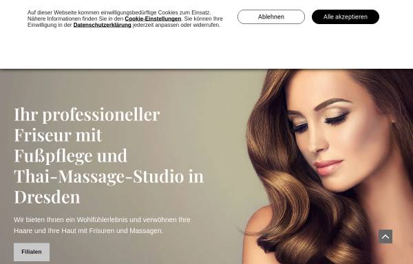 Vorschau von www.friseur-elite.de, Elite Friseur- und Kosmetik GmbH