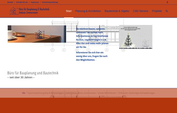 Vorschau von www.hausbau-planung.de, Büro für Bauplanung und Bautechnik