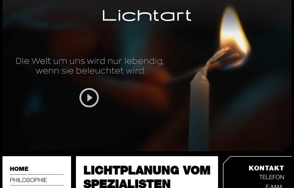 Vorschau von www.lichtart.info, Lichtart OHG