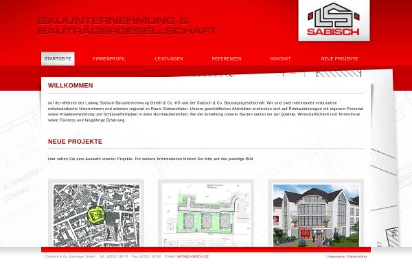 Ludwig Sabisch Bauunternehmung GmbH & Co. KG und Sabisch & Co. Bauträgergesellschaft mbH