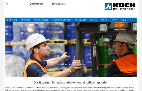 Vorschau von www.koch-boeden.de, Koch Handel & Service e.K.
