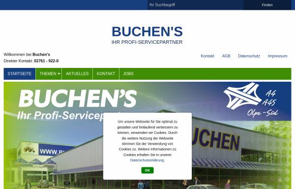 Vorschau von www.buchens.de, Buchen GmbH