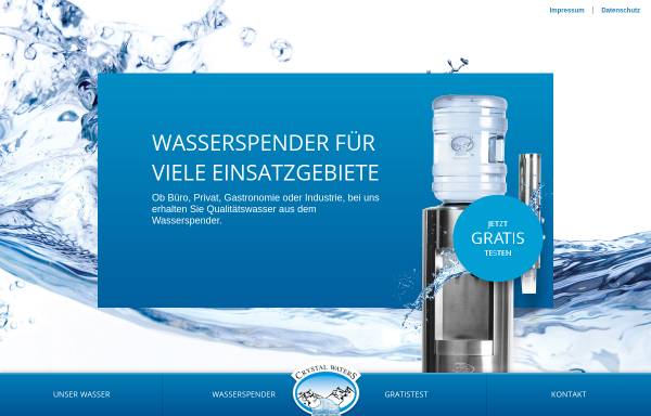 Vorschau von www.crystalwaters.de, Crystal Waters
