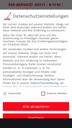 Vorschau der mobilen Webseite www.schwientek.de, Schwientek & Sohn
