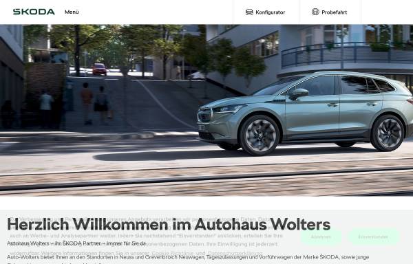 Vorschau von auto-wolters.skoda-auto.de, Autohaus Wolters