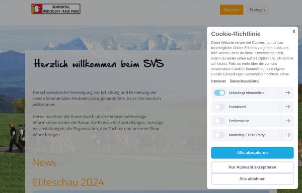 Schweizerische Vereinigung zur Erhaltung und Förderung der reinen Simmentaler Fleckviehrasse
