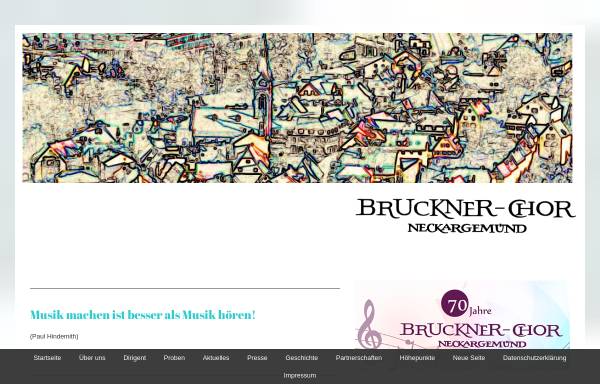 Bruckner-Chor, Neckargemünd