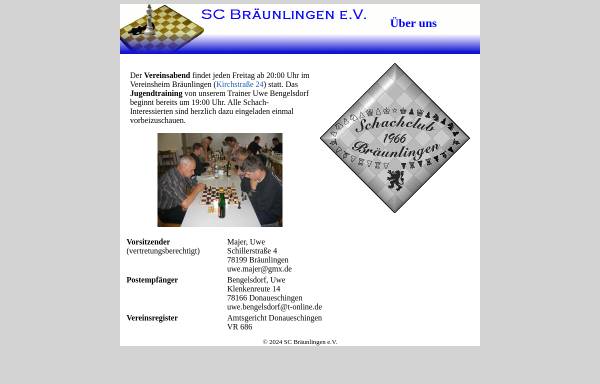 Vorschau von scbraeunlingen.badischer-schachverband.de, Schachclub Bräunlingen