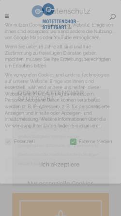 Motettenchor Stuttgart