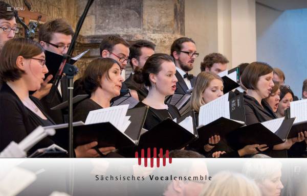 Vorschau von www.saechsisches-vocalensemble.de, Sächsisches Vocalensemble