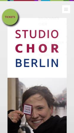 Vorschau der mobilen Webseite studio-chor-berlin.de, Studio-Chor Berlin