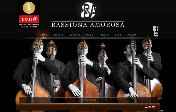 Vorschau von bassiona-amorosa.com, Bassiona Amorosa