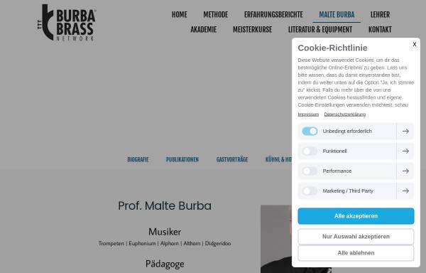 Vorschau von www.burba.de, Burba, Malte