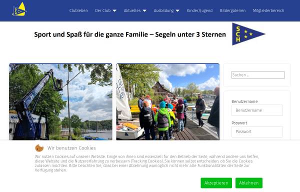 Vorschau von www.sc-haltern.de, Segel-Club Haltern am See e.V.