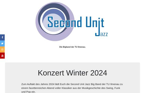 Vorschau von jazz.tu-ilmenau.de, Second Unit jazz - Big Band der TU Ilmenau