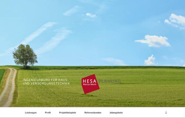 Vorschau von www.hesa-planung.de, Hesa Planung Werth
