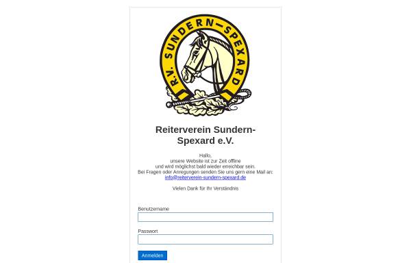 Vorschau von www.reiterverein-sundern-spexard.de, Reiterverein Sundern-Spexard e.V.