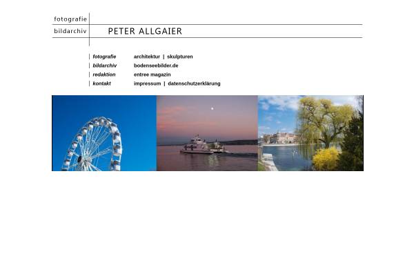 Vorschau von www.in-komm.de, Pressebüro & Kommunikation Peter Allgaier