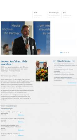Vorschau der mobilen Webseite www.callcenterakademie-saar.de, Call-Center-Akademie GmbH