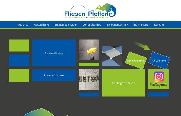 Vorschau von www.fliesen-pfefferle.de, Fliesen Pfefferle