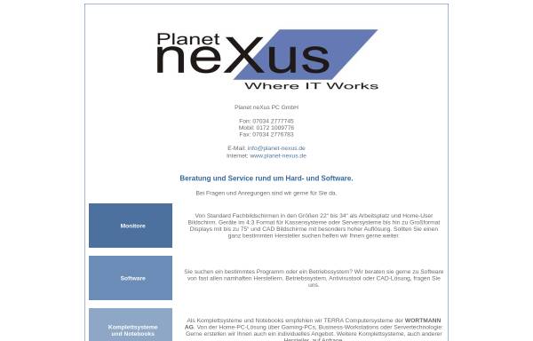Vorschau von www.planet-nexus.de, Planet neXus