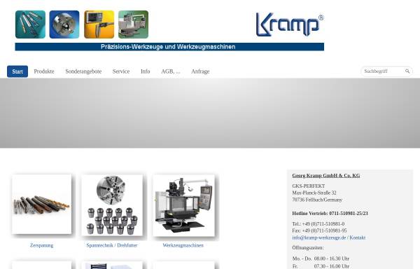 Vorschau von www.kramp-fellbach.de, Georg Kramp GmbH & Co. KG