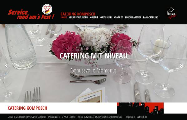Vorschau von www.catering-komposch.de, Catering Komposch