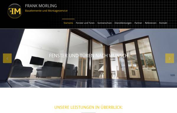 Vorschau von frank-morling.de, Frank Morling Bauelemente und Montageservice,