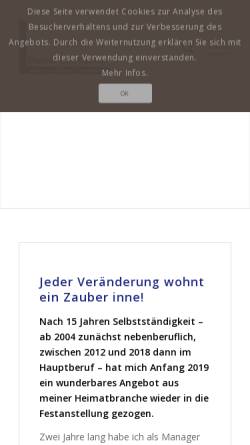 Vorschau der mobilen Webseite www.detzel-marketing.de, Detzel Marketing
