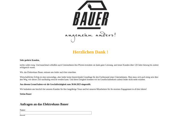 Elektrohaus Bauer