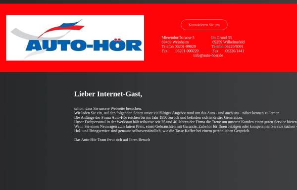 Vorschau von www.auto-hoer.de, Auto-Hör