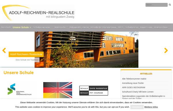 Vorschau von www.arr-witten.de, Adolf-Reichwein-Realschule
