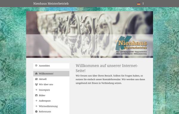 Vorschau von www.nienhaus-meisterbetrieb.de, Nienhaus Meisterbetrieb
