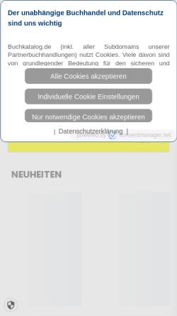 Vorschau der mobilen Webseite www.frey-buch.de, Frey - Buch und Papier